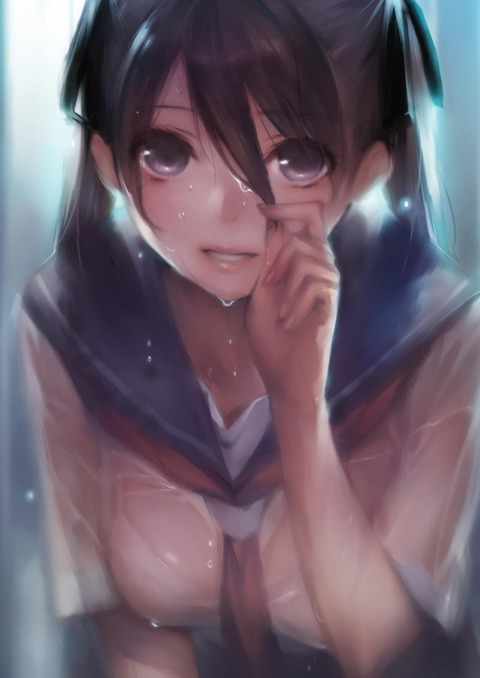濡れ透けエロ2次画像