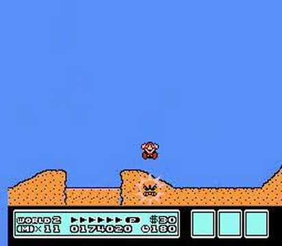 マリオブラザーズ3の太陽