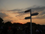 sun set