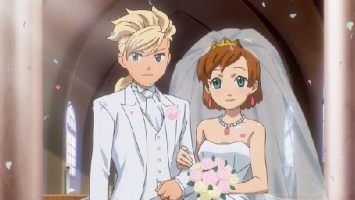 強引な結婚式場面w