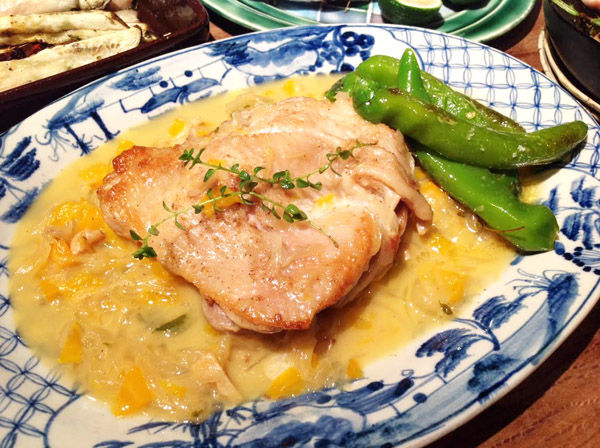 ◆9/9チキンパプリカワイン煮
