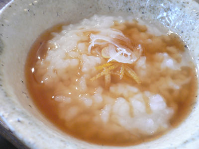 1/22あんかけおかゆ