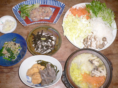 1/22ばんごはん