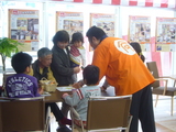中混雑　打ち合わせ