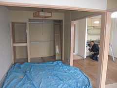 建具塗装工事