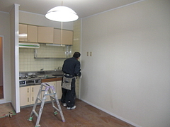 建具塗装工事