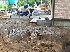外溝工事