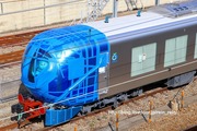 2018.10.28-西武特急甲種,埼玉西武のレオくんがご乗車