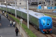 2018.10.28-西武特急甲種,所沢陸橋*後撃ち