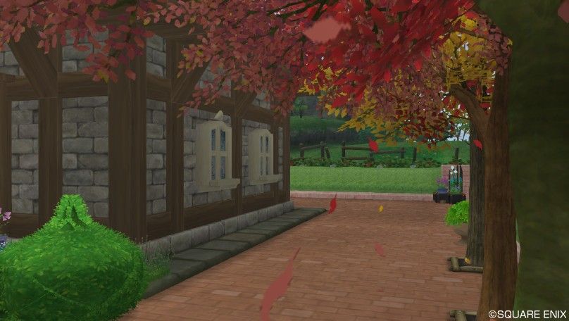 散る紅葉って、秋っぽいよね♪