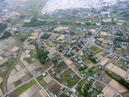 GO! GO! 嵐山 3 : 空から見た吉見 ...