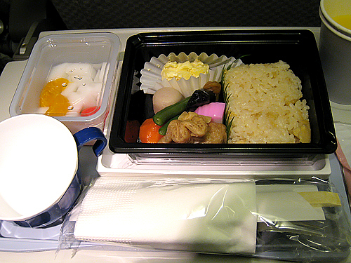 機内食2回目 機内食2回目