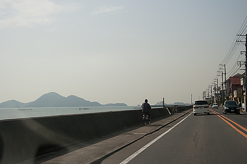 鞆の浦への道 鞆の浦への道