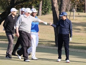 川越トランプ$安倍ゴルフ 川越トランプ$安倍ゴルフ