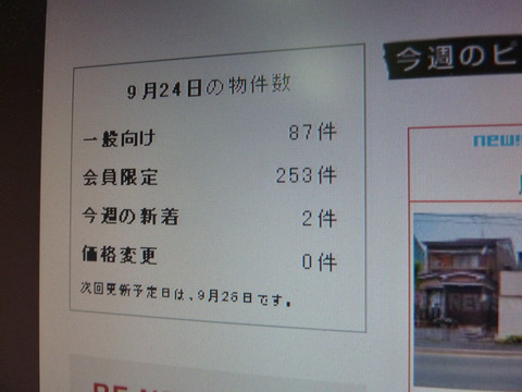 掲載物件数