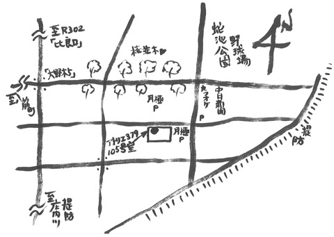 アトリエヨガ地図ブログ用