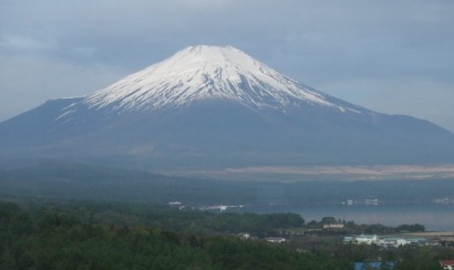山中湖からの富士山