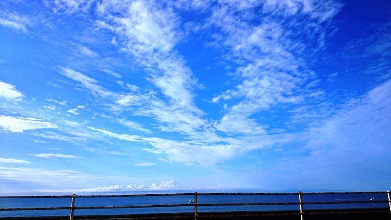 海と青空