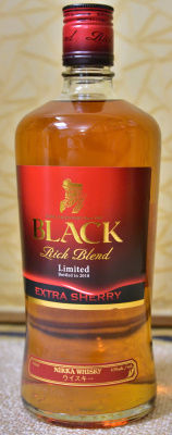 ニッカウヰスキー ブラックニッカリッチブレンド エクストラシェリー