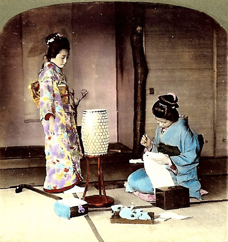 ３Dアニメーション処理を施した、19～20世紀初頭の日本のステレオビューな古写真