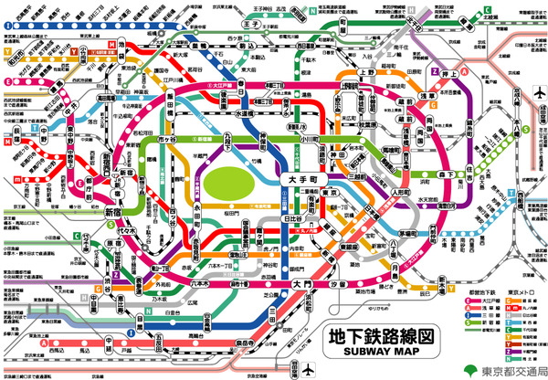 路線図 東京