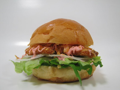 鱧カツバーガー600円