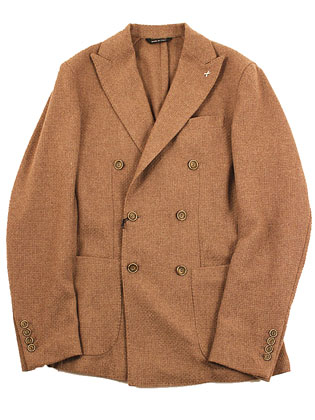 Festa Sartoria Napoli ダブルジャケット 44 フェスタ 1希少 フェスタ 