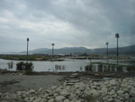 活動 029(地盤沈下で水没した運動場