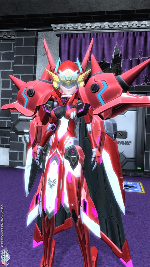 赤い鎧