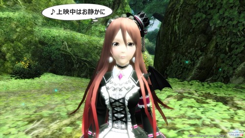 上映中はお静かに