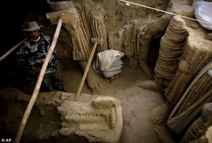 アフガニスタン　Mes Aynak 遺跡