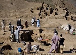 アフガニスタン　Mes Aynak 遺跡