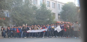 チベット青海省の学生デモ、チャプチャ１０月２０日