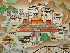 ペンパ・ワンドゥの「鎮魔図」ディテール2