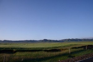 カワスンド付近の草原