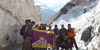 チベット帰還行進　09年5月