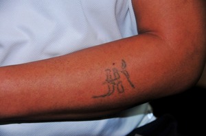 ロサン・ギャツォの刺青　「チベット」