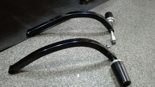 ZRX1100 サブフレーム＆フレームスライダー取付 : こちらヒューストン