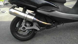 ● マジェスティ125 ● DCR リアディスク化キット タイヤほぼ新品