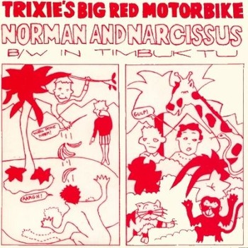 trixies-big-red-motorbike-norman-and-narcissus-lobby-ludd