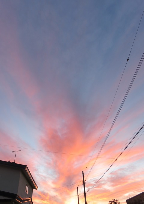秋の夕暮れ ①