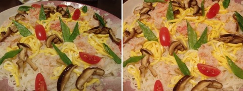 ちらしそうめん