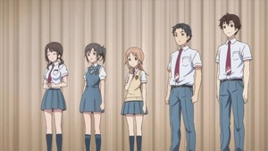 坂井 和奏、沖田 紗羽、宮本 来夏、田中 大智、前田 敦博3