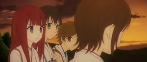 渡辺 早季、秋月 真理亜、朝比奈 覚、青沼 瞬