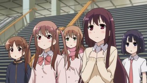 高鴨 穏乃、新子 憧、松実 玄、松実 宥、鷺森 灼1