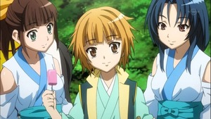 津田 信澄、美少女親衛隊1