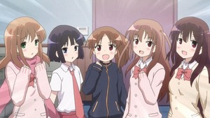 高鴨 穏乃、新子 憧、松実 玄、松実 宥、鷺森 灼2