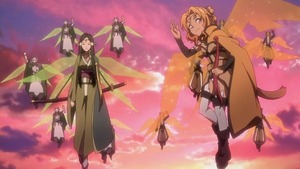 サクヤ、アリシャ・ルー、モブ
