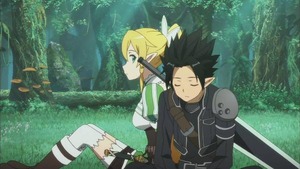 キリト、リーファ2