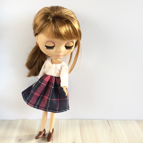 あたたかなワンピースとともに ご縁に感謝します リカちゃん服ハンドメイド りんごぽんのおうち 札幌市